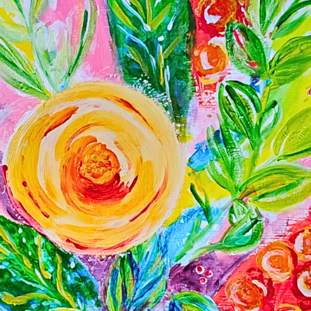 Melinda Tomasello art back in the studio