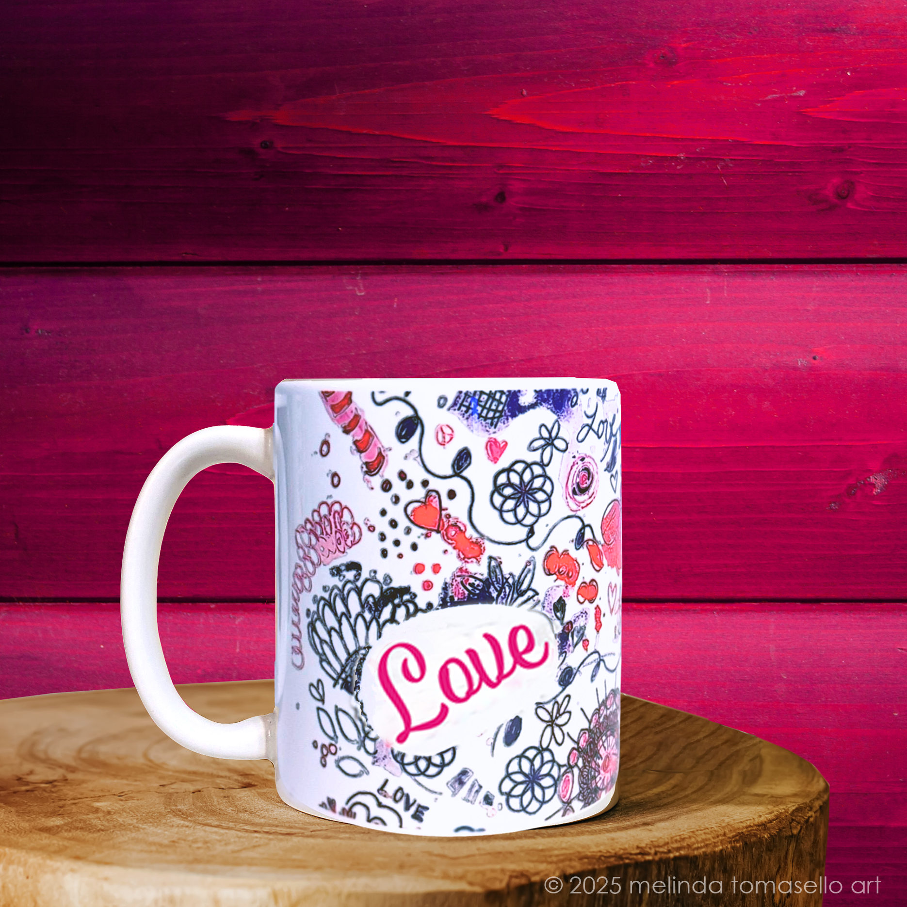 "Love Party" Exclusive Collector Artisan Mug