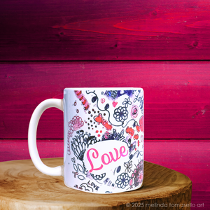 "Love Party" Exclusive Collector Artisan Mug