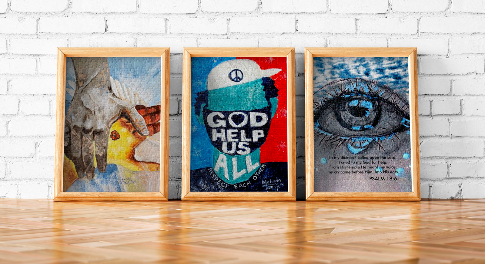 Melinda Tomasello art contemporary  heartfelt spiritual painting gallery ensemble